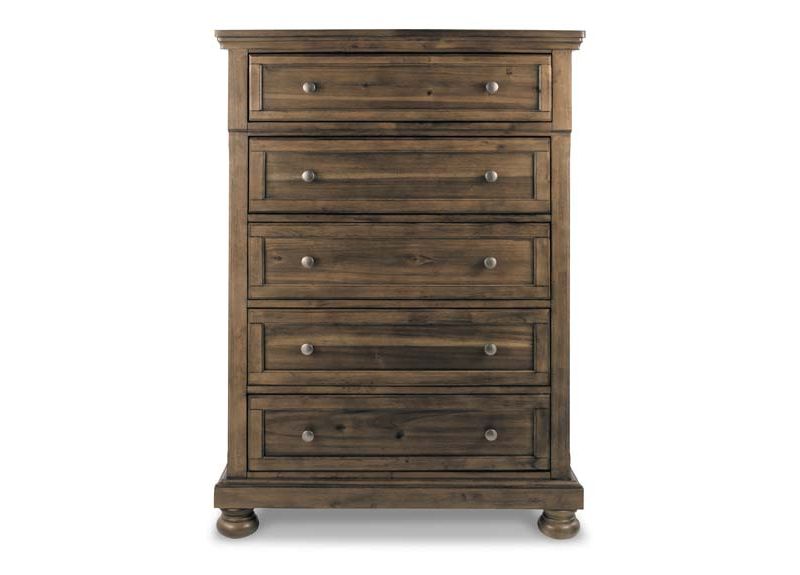 Traditional Chest of Drawer with 5 Drawers - Freemans